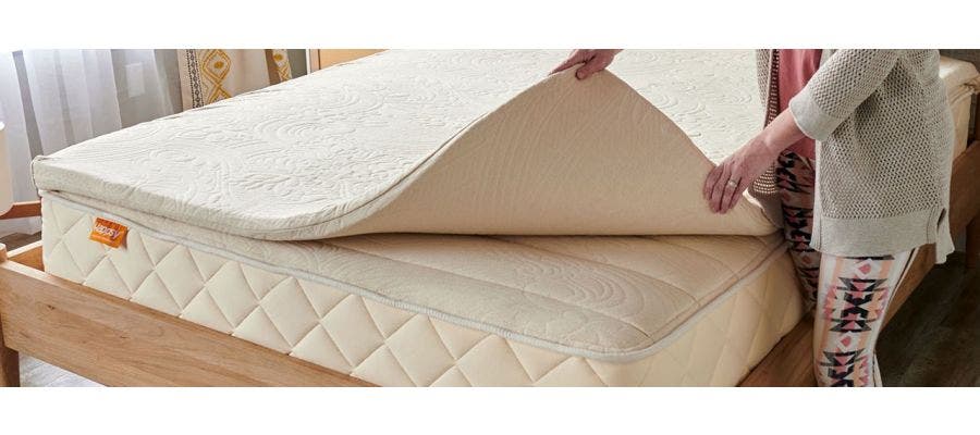 happsy organic mattress and organic latex mattress topper