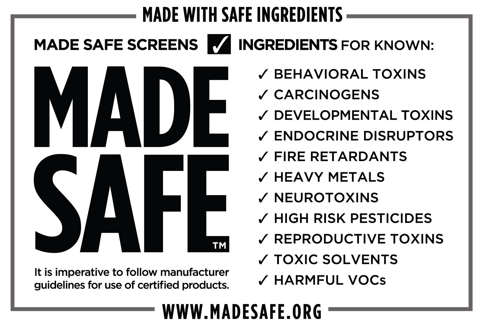 Made Safe Logo